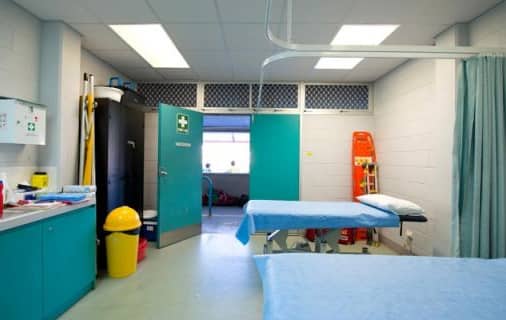 perlengkapan ruang klinik